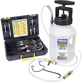 Mityvac MV6410A Pneumatic ATF Refill System for Filling or Topping Transmissions
Mityvac MV6410A Pneumatic ATF Refill System for Filling or Topping Transmissions