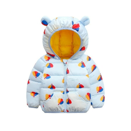 Toddler Boys Girls Winter Coat Cartoon Bear Ears Hooded Jacket Thicken Windproof Warm Outwear
Toddler Boys Girls Winter Coat Cartoon Bear Ears Hooded Jacket Thicken Windproof Warm Outwear