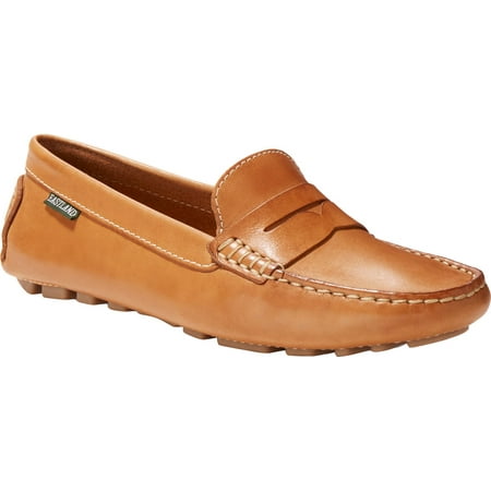 Women s Eastland Patricia Driving Moc Camel Leather 7.5 M