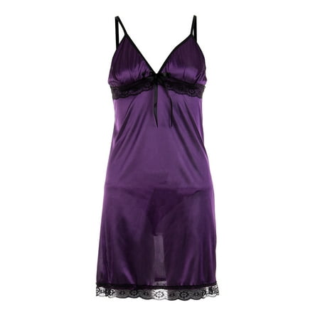 Imcute Women Lace Silk Satin Nightdress Sleeveless Nighties V-neck Nightgown Plus Size
Imcute Women Lace Silk Satin Nightdress Sleeveless Nighties V-neck Nightgown Plus Size