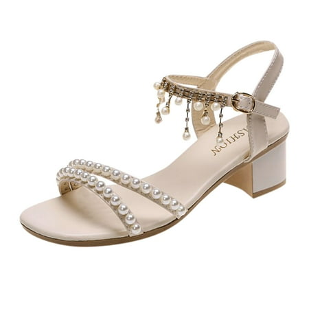 Sandals Women Fashion Womens Chunky High Heels Breathable Lace Up Shoes Casual Sandals Womens Sandals Pu Beige 40
Sandals Women Fashion Womens Chunky High Heels Breathable Lace Up Shoes Casual Sandals Womens Sandals Pu Beige 40