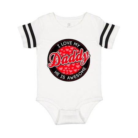 Inktastic I love my daddy Gift Baby Boy or Baby Girl Bodysuit