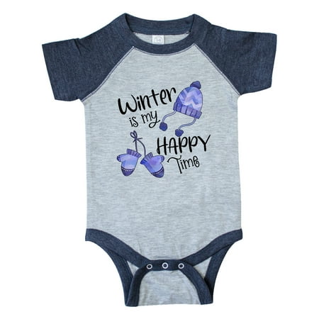 Inktastic Winter is My Happy Time Hat and Mittens Gift Baby Boy or Baby Girl Bodysuit
Inktastic Winter is My Happy Time Hat and Mittens Gift Baby Boy or Baby Girl Bodysuit