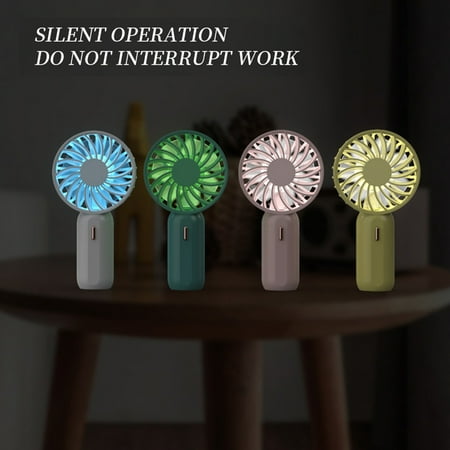 Mini Handheld Fan Portable Electric Fan With Usb Atmosphere Light Rechargeable 3 Speed For Home Office Travel(Yellow)
Mini Handheld Fan Portable Electric Fan With Usb Atmosphere Light Rechargeable 3 Speed For Home Office Travel(Yellow)