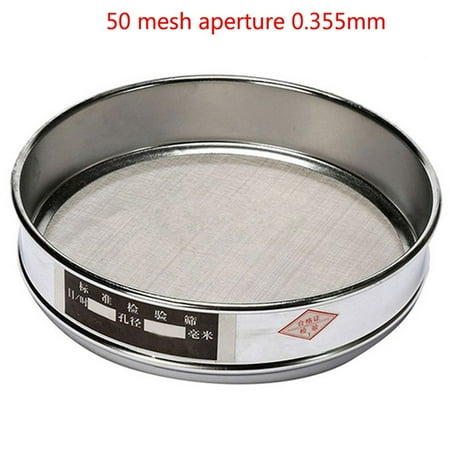Goodhd 10-100Mesh Aperture Stainless Steel Lab Standard Test Sieve Tools Useful
Goodhd 10-100Mesh Aperture Stainless Steel Lab Standard Test Sieve Tools Useful