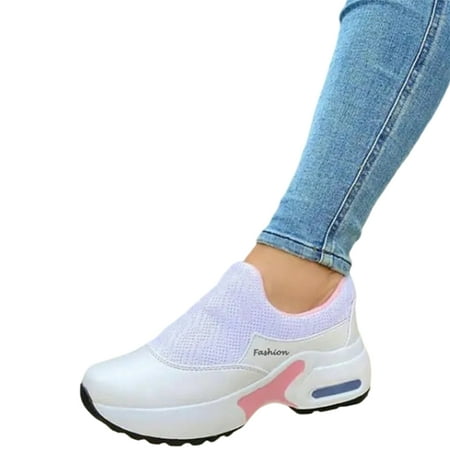 Women s Mesh Walking Shoes Fashion All-Match Sneakers For Indoor Outdoor Gym Travel 37 White
Women s Mesh Walking Shoes Fashion All-Match Sneakers For Indoor Outdoor Gym Travel 37 White