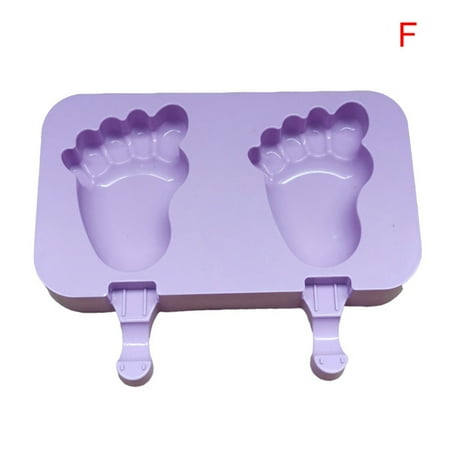 VeliToy Ice Cream Mold Cute Cartoon Soft Silicone DIY Homemade Popsicles Mold with Lid and 50pcs Wooden Sticks(F)
VeliToy Ice Cream Mold Cute Cartoon Soft Silicone DIY Homemade Popsicles Mold with Lid and 50pcs Wooden Sticks(F)
