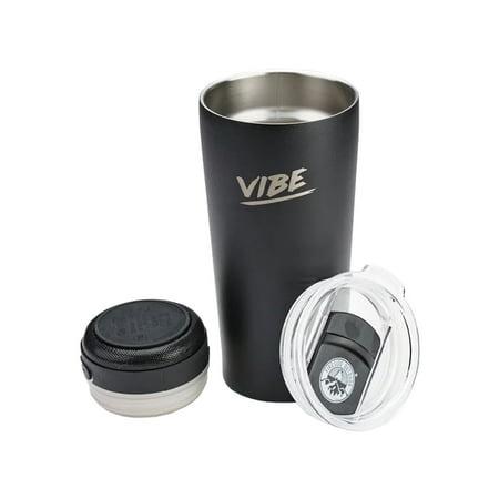 Fireside VIBE 28oz Tumbler with Water-Resistant Removable Bluetooth Speaker - 
Fireside VIBE 28oz Tumbler with Water-Resistant Removable Bluetooth Speaker -