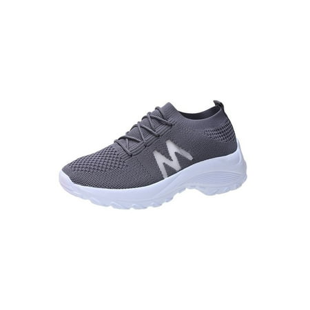 Sanviglor Women s Running Shoe Platform Sock Sneakers Lace Up Walking Shoes Yoga Breathable Non-slip Sneaker Thick Sole Slip On Gray 7
Sanviglor Women s Running Shoe Platform Sock Sneakers Lace Up Walking Shoes Yoga Breathable Non-slip Sneaker Thick Sole Slip On Gray 7