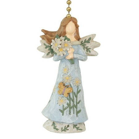 Precious Blue Floral Angel Resin Ceiling Fan Pull or Light Pull Chain Clementine
Precious Blue Floral Angel Resin Ceiling Fan Pull or Light Pull Chain Clementine