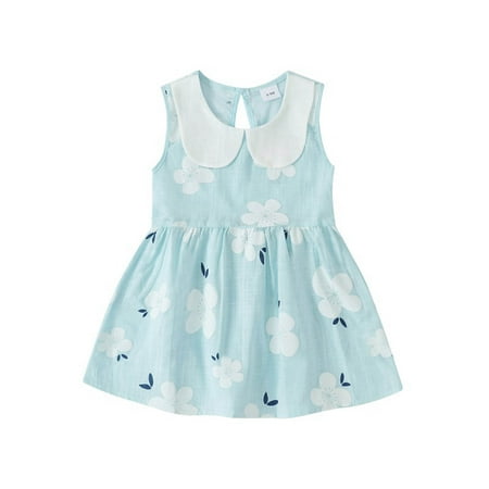 Aofany Toddler Kids Baby Girls Fashion Sleeveless Cute Doll Collar Flower Print Tank Dress Princess Dress
Aofany Toddler Kids Baby Girls Fashion Sleeveless Cute Doll Collar Flower Print Tank Dress Princess Dress
