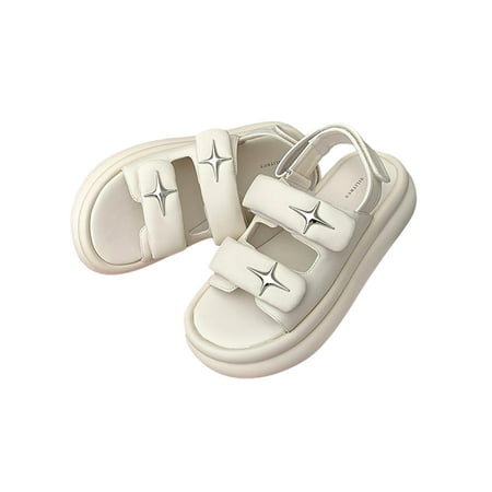 Daeful Ladies Sport Sandal Slip On Platform Sandals Beach Summer Shoes Outdoor Thick Non-Slip Open Toe Slides Beige 2# 7
Daeful Ladies Sport Sandal Slip On Platform Sandals Beach Summer Shoes Outdoor Thick Non-Slip Open Toe Slides Beige 2# 7
