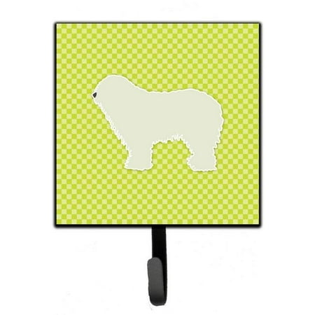 Komondor Checkerboard Green Leash or Key Holder