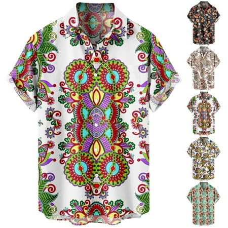 Mens Crewneck Button Down Shirt & Top Tropical Slim-Fit Clothing Apparel for Teen and Adult
Mens Crewneck Button Down Shirt & Top Tropical Slim-Fit Clothing Apparel for Teen and Adult