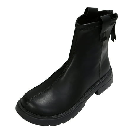 ZHAGHMIN Winter Boots For Women Knee High Fashion Women Artificial Leather Solid Color Autumn Thick Sole Square Heels Zipper Short Booties Round Toe Shoes Snow Boots For Women Wide Width Olive Boots
ZHAGHMIN Winter Boots For Women Knee High Fashion Women Artificial Leather Solid Color Autumn Thick Sole Square Heels Zipper Short Booties Round Toe Shoes Snow Boots For Women Wide Width Olive Boots