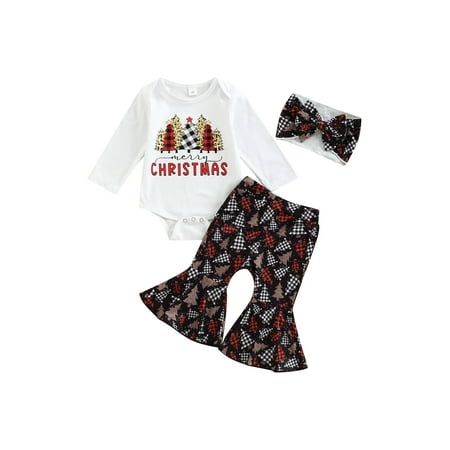 Newborn Baby Girl Christmas 3Pcs Clothes Set Santa Baby Romper Bodysuit Flare Pants Headband Xmas Outfit
Newborn Baby Girl Christmas 3Pcs Clothes Set Santa Baby Romper Bodysuit Flare Pants Headband Xmas Outfit