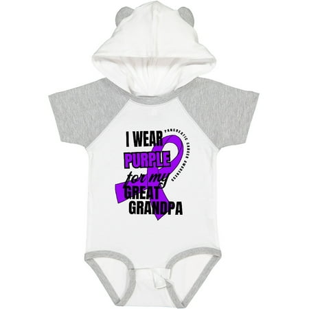 Inktastic I Wear Purple for My Great Grandpa Pancreatic Cancer Awareness Gift Baby Boy or Baby Girl Bodysuit
Inktastic I Wear Purple for My Great Grandpa Pancreatic Cancer Awareness Gift Baby Boy or Baby Girl Bodysuit