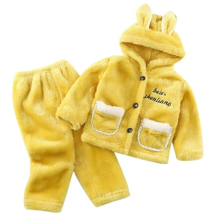 Yievot 3-11 Years 2Pcs Baby Clothes for Girls Flannel Sleepwear Baby Pajamas Cute Button Down Baby Girl Outfits on Clearance
Yievot 3-11 Years 2Pcs Baby Clothes for Girls Flannel Sleepwear Baby Pajamas Cute Button Down Baby Girl Outfits on Clearance