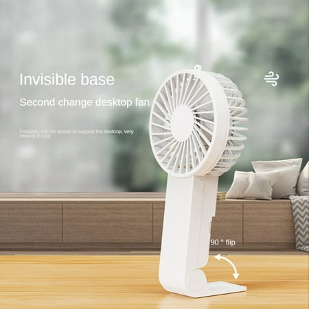 USB Mini Fan Rechargeable 1200MAh Portable Handheld Fan Lazy Travel Shopping Cooling Mute Fan Air Fan-White
USB Mini Fan Rechargeable 1200MAh Portable Handheld Fan Lazy Travel Shopping Cooling Mute Fan Air Fan-White