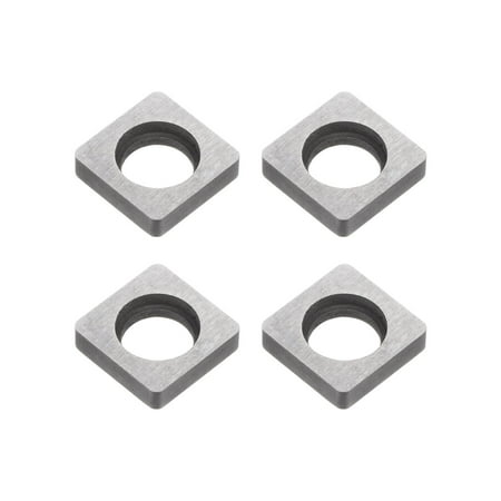 Uxcell 4pcs Carbide Insert Seat Shim MS1904 Turning Tool Accessories Thread Shim Seats for CNC Lathe Turning Tool Holder
Uxcell 4pcs Carbide Insert Seat Shim MS1904 Turning Tool Accessories Thread Shim Seats for CNC Lathe Turning Tool Holder