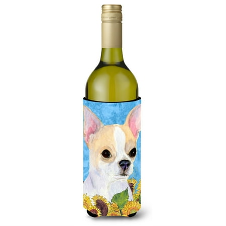 Chihuahua in Summer Flowers Wine Bottle Beverage Insulator Beverage Insulator Hugger SS4243LITERK
Chihuahua in Summer Flowers Wine Bottle Beverage Insulator Beverage Insulator Hugger SS4243LITERK