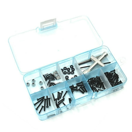 M1.6 M2 Screws Fastener Kit Sleeve Hex Wrench Repair Tools for Jimny 1/16 RC Crawler Car Parts Accessories 
M1.6 M2 Screws Fastener Kit Sleeve Hex Wrench Repair Tools for Jimny 1/16 RC Crawler Car Parts Accessories