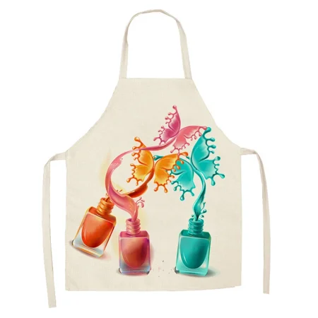 Nail Polish Print Sleeveless Kitchen Apron Men Women Home Cleaning Tools Cafe Workwear Adult Parent Child Anti Dirty Apron
Nail Polish Print Sleeveless Kitchen Apron Men Women Home Cleaning Tools Cafe Workwear Adult Parent Child Anti Dirty Apron
