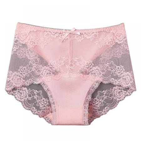 Miyanuby Womens Sexy Underwear Lace Panties High Waisted Plus Size Ladies Brief for Women Red XL
Miyanuby Womens Sexy Underwear Lace Panties High Waisted Plus Size Ladies Brief for Women Red XL
