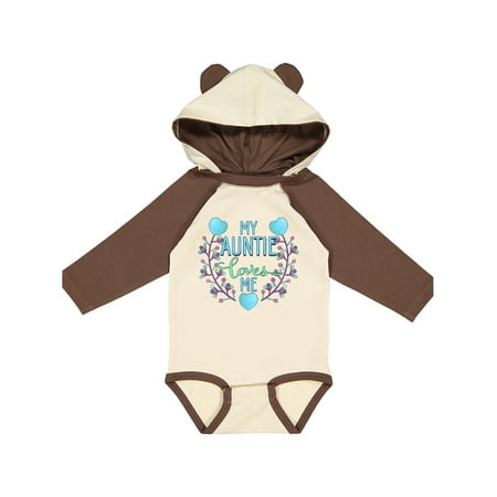 Inktastic My Auntie Loves me- painted flowers and hearts Gift Baby Boy or Baby Girl Long Sleeve Bodysuit
Inktastic My Auntie Loves me- painted flowers and hearts Gift Baby Boy or Baby Girl Long Sleeve Bodysuit