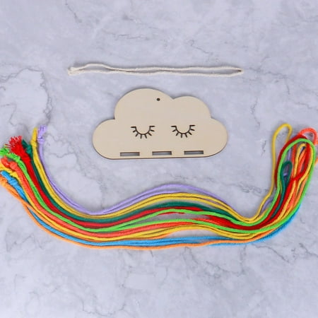ZSIFEN Yunduo wood chip hairpin storage with decorative wall pendant headwear storage Rainbow yarn
ZSIFEN Yunduo wood chip hairpin storage with decorative wall pendant headwear storage Rainbow yarn