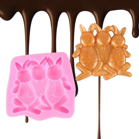 GROFRY Chocolate Mold DIY Food-grade Silicone Easter Bunny Silicone Mould for Kitchen
GROFRY Chocolate Mold DIY Food-grade Silicone Easter Bunny Silicone Mould for Kitchen