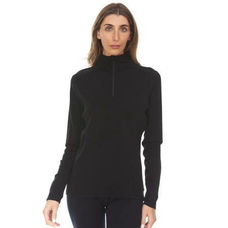 100% Merino Wool Sequoia Women s 1/4 Zip - Midweight