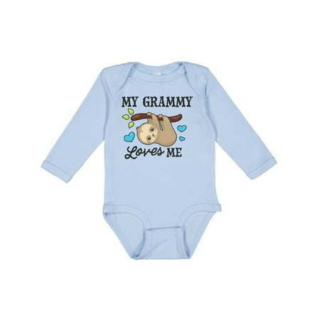 Inktastic My Grammy Loves Me with Sloth and Hearts Gift Baby Boy or Baby Girl Long Sleeve Bodysuit
Inktastic My Grammy Loves Me with Sloth and Hearts Gift Baby Boy or Baby Girl Long Sleeve Bodysuit