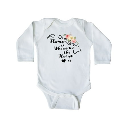 Inktastic Hawaii Home is Where the Heart is with Watercolor Floral Gift Baby Boy or Baby Girl Long Sleeve Bodysuit
Inktastic Hawaii Home is Where the Heart is with Watercolor Floral Gift Baby Boy or Baby Girl Long Sleeve Bodysuit