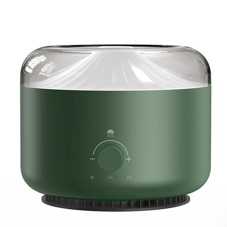 Electric Aromatherapy Humidifier Decompression Ring Ultrasonic Cool Mist Essential Oil Diffuser Green 
Electric Aromatherapy Humidifier Decompression Ring Ultrasonic Cool Mist Essential Oil Diffuser Green