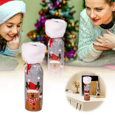 EHRWE Christmas Red Bottle Set Christmas Red Bag Santa Bottle Set Holiday Red Bottle Set Red Bottle Set Bottle Bag Nice Glasses Set 2
EHRWE Christmas Red Bottle Set Christmas Red Bag Santa Bottle Set Holiday Red Bottle Set Red Bottle Set Bottle Bag Nice Glasses Set 2
