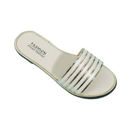TUOBARR Beach Slippers for Women Summer New Flat Bottom Women s Shoes Beach Casual Sandals Wear Striped Slippers Outside Beige
TUOBARR Beach Slippers for Women Summer New Flat Bottom Women s Shoes Beach Casual Sandals Wear Striped Slippers Outside Beige