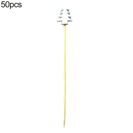 AerDream Dessert Picks 50Pcs Decorative Tasteless Durable Christmas Element Disposable Bamboo Skewers
AerDream Dessert Picks 50Pcs Decorative Tasteless Durable Christmas Element Disposable Bamboo Skewers