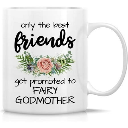 Funny Mug - Only The Best Friends Promoted to Fairy Godmother 11 Oz Ceramic Tea Coffee Mugs - Funny Sarcasm Motivational Daycare birthday gifts for sister friends babysitter nanny
Funny Mug - Only The Best Friends Promoted to Fairy Godmother 11 Oz Ceramic Tea Coffee Mugs - Funny Sarcasm Motivational Daycare birthday gifts for sister friends babysitter nanny
