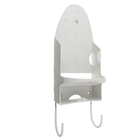 1PC Stainless Steel Iron Stand Ironing Board Holder Wardrobe Hanging Rack Double Hook Wall Shelf for Home Hotel (White)
1PC Stainless Steel Iron Stand Ironing Board Holder Wardrobe Hanging Rack Double Hook Wall Shelf for Home Hotel (White)