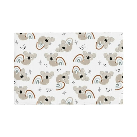Placemats Set Of 4 / 6 Rainbow Koala Print Placemats For Dining Table Indoor/Outdoors Heat Resistant Washable Placemats 18 X 12
Placemats Set Of 4 / 6 Rainbow Koala Print Placemats For Dining Table Indoor/Outdoors Heat Resistant Washable Placemats 18 X 12