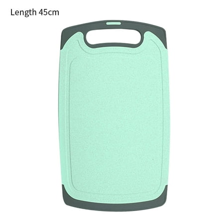 Chopping Board Wheat Straw 2 Sided Baby Food Fruit Vegetable Non-slip Slicing Board Random Color L
Chopping Board Wheat Straw 2 Sided Baby Food Fruit Vegetable Non-slip Slicing Board Random Color L
