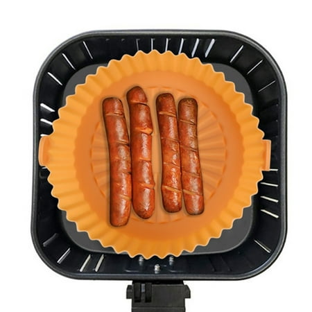 Travelwant Air Fryer Silicone Pot - Food Safe Air fryers Oven Accessories | Replacement of Flammable Parchment Liner Paper | No More Harsh Cleaning Basket After Using Airfryer
Travelwant Air Fryer Silicone Pot - Food Safe Air fryers Oven Accessories | Replacement of Flammable Parchment Liner Paper | No More Harsh Cleaning Basket After Using Airfryer