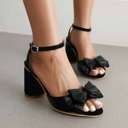 PEASKJP Women s Beach Sandals Women s Solid Open Toe Anti-Slip Wedges High Heel Sandals Slippers Sandals Shoes Non Slip Rubber Sole Black 9
PEASKJP Women s Beach Sandals Women s Solid Open Toe Anti-Slip Wedges High Heel Sandals Slippers Sandals Shoes Non Slip Rubber Sole Black 9