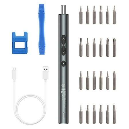 Chamat Electric Screwdriver 28 in 1 Capacity Screwdriver Multi-Accessory Precision Tools
Chamat Electric Screwdriver 28 in 1 Capacity Screwdriver Multi-Accessory Precision Tools