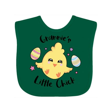 Inktastic Happy Easter Grannie s Little Chick Gift Baby Girl Bib