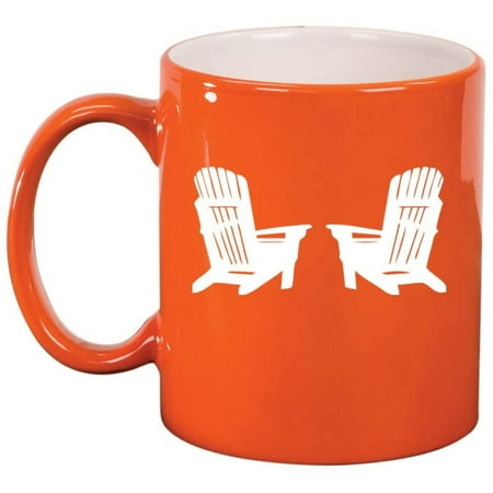 Adirondack Chairs Ceramic Coffee Mug Tea Cup Gift for Her Him Friend Coworker Wife Husband (11oz Orange)
Adirondack Chairs Ceramic Coffee Mug Tea Cup Gift for Her Him Friend Coworker Wife Husband (11oz Orange)
