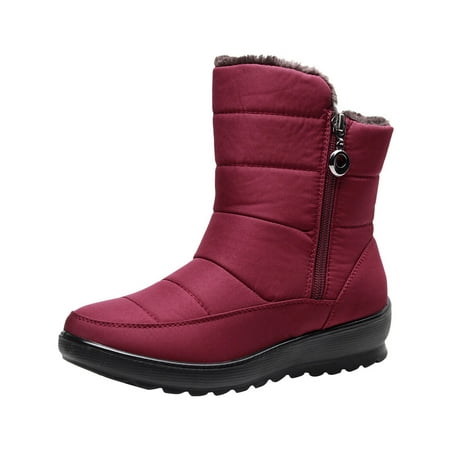 Snow Boots for Women Water Velvet Non Slip Shoes Women s Winter Flat Bottomed Boots Warm Snow Women s Boots Cotton Fabric Dress Sandals for Women Red
Snow Boots for Women Water Velvet Non Slip Shoes Women s Winter Flat Bottomed Boots Warm Snow Women s Boots Cotton Fabric Dress Sandals for Women Red
