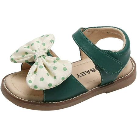 Baby Girls Sandals Leather Rubber Sole Sandals Bowknot Hook Loop Summer Shoes Holiday for Toddler/Little Kid/Big Kid
Baby Girls Sandals Leather Rubber Sole Sandals Bowknot Hook Loop Summer Shoes Holiday for Toddler/Little Kid/Big Kid