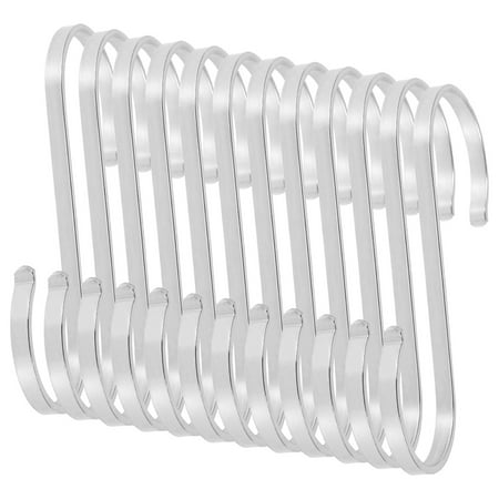 NKTIER 12 Pack S Hooks Kitchen S Hook Stainless Steel Heavy Duty Hanging S Hook For Bathroom Bedroom
NKTIER 12 Pack S Hooks Kitchen S Hook Stainless Steel Heavy Duty Hanging S Hook For Bathroom Bedroom